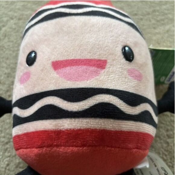Crayola Red Plush 2017 Collectible Soft Toy With Tags Attached - Picture 2 of 8